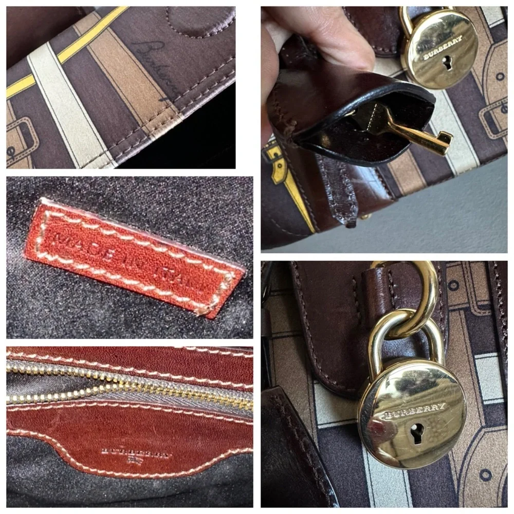 Burberry Rare Bag authentic COA